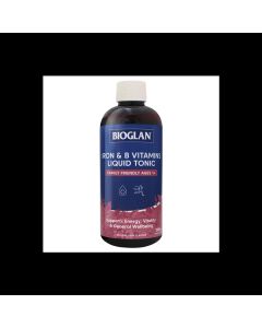 Bioglan Iron & B Vitamins Liquid Tonic 250mL