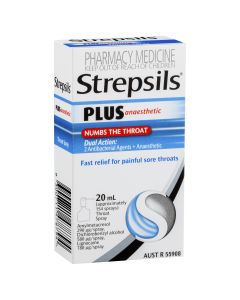 Strepsils Plus Anaesthetic Sore Throat Spray 20ml