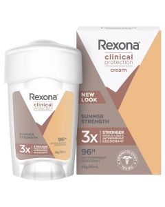 REXONA Women Clinical Protection Antiperspirant Deodorant Summer Strength 45ml