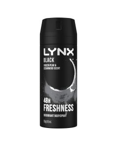 Lynx Deodorant Aerosol Black 165 ML