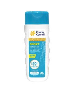 Cancer Council Sport Dry Touch & Sweat Resistant Sunscreen SPF 50+ 200ml