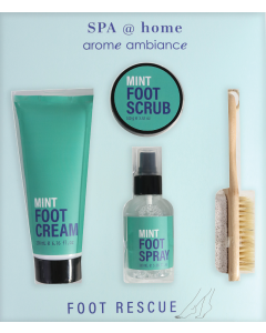 Arome Ambiance Spa at Home Foot Rescue Mint