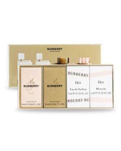 Burberry Ladies Miniature Eau de Parfum 4 Piece Gift Set
