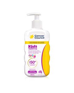 Cancer Council Kids Sunscreen SPF50+ Pump 200mL