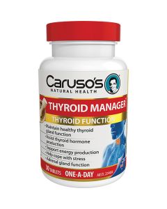 Caruso's Natural Health Thyroid Manager 30 Tablets