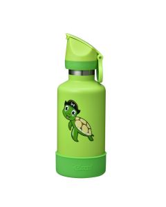 Cheeki 400mL Insulated Kids Bottle Turtle