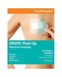 Opsite Post-Op Bandages 9.5cm x 8.5cm Single Dressing