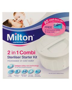 Milton 2 in 1 Combi Sterilisation Starter Kit