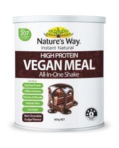 Nature's Way Inhp Vegan Meal Choc 400G