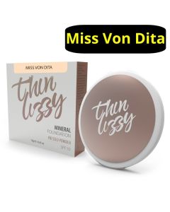 Thin Lizzy Mineral Foundation Pressed Powder 10g Miss Von Dita